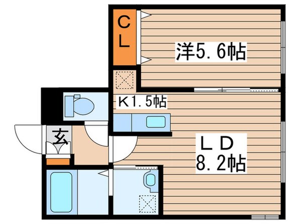 リージェントN札幌の物件間取画像